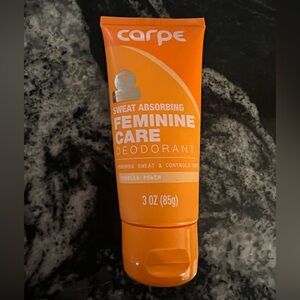 Carpe Sweat Absorbing Deodorant Vanilla Peach